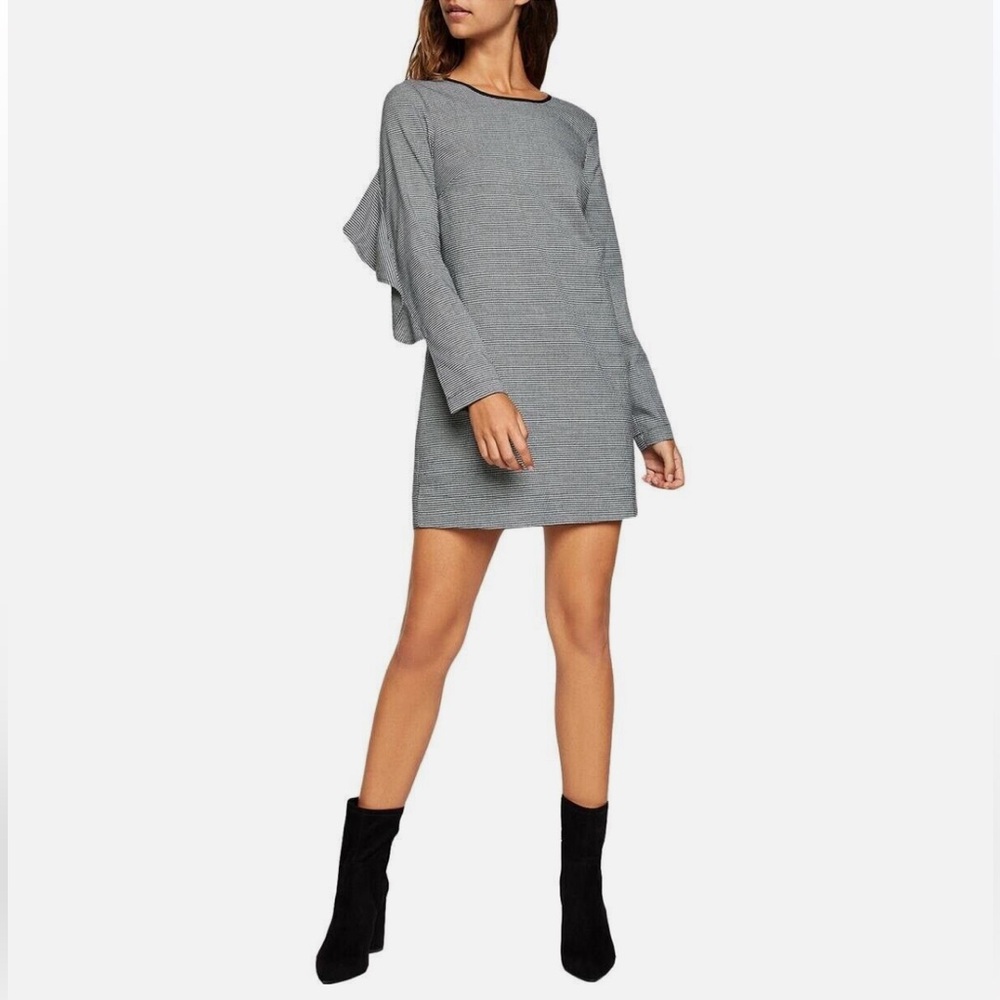 BCBGeneration Houndstooth Checkered Shift dress